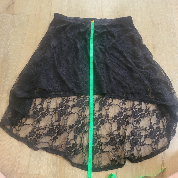 Nella Fantasia Black Lace Skirt Size Large - Picture 3 of 5